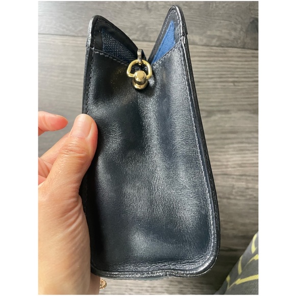 Authentic GUCCI Navy Web Sherry Line GG Plus Shoulder Crossbody Bag - Picture 5 of 12